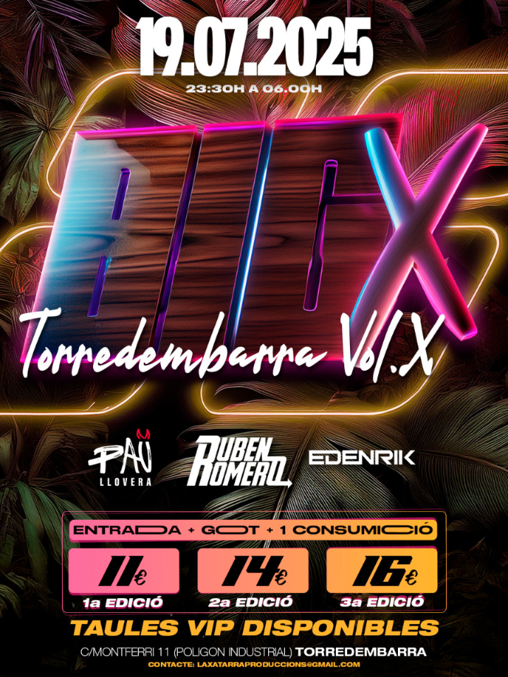 BIG X TORREDEMBARRA vol X